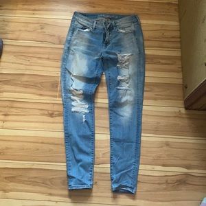 American Eagle Distressed Jeggings